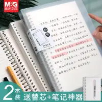 在飛比找樂天市場購物網優惠-文具活頁本筆記本拆卸網格本手賬本生用習用日記本