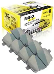 4 x Bremtec Front Euro Brake Pads for Honda Civic AK AM AU 1.5 GL 63 kW 194