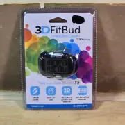 3D FitBud Simple Step Counter Walking 3D Pedometer with Clip and Lanyard A420S