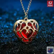 The Legend of Zelda Skyward Sword Heart Container Necklace Pendant Anime Game