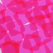 Square Vinyl Shape 30mm Hot Pink Go Go Fluorescent Edge Glow