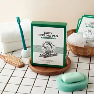 韓國 Mom's Bath Recipe 身體去角質沐浴棉片8片入/盒