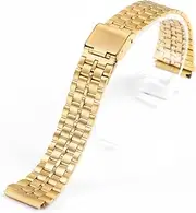 [HFZCSIMR] 18mm Stainless Steel Watch Band Fit For Casio F-91W SGW400 F91W F84 F105 108 A158W 168 AE1200 1300 Women Men Bracelet Metal Straps