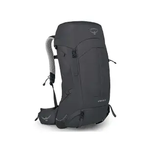 【Osprey】Stratos 36 透氣網架健行登山背包 36L 男款 隧道灰(登山背包 健行背包 運動背包)