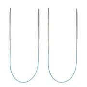 2pcs 15.75" Circular Knitting Needles US 5/3.75mm Needles 4.13"