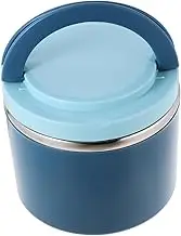 MUCKLILY Portable Insulated Soup Cup Breakfast Thermal Container with Slip Handle for School Work and Picnics Leak Food Preservation Carrier