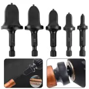 5Pcs Air-Conditioning Copper Pipe Drill Bit Flaring Set Flaring Swaging Tool New