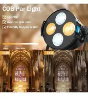 Big Dipper LC004-H 4x40W Warm/Cold White 4-Eye COB Par Light 40w DMX Sound