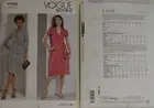 Vogue Pattern - V1952 - Misses' Wrap Dresses -2 Sleeve & Skirt Variations