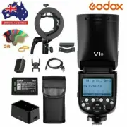 Godox V1-N 2.4G TTL Round Head Speedlite Flash For Nikon + S2 Flash Bracket