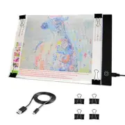 LED Light Pad - Diamond Painting A4 Light Box Tracing Light Board with 3