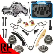 Timing Chain Kit Water Pump Camshaft VVT Tool Fit Ford Lincoln Edge Flex MKZ 3.5