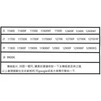 在飛比找蝦皮購物優惠-第11代第12代處理器  11400  12400  117