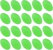 VGOL 300Pcs Luminous Fishing Beads Luminous Glow Fishing Beads PE Beads Round Fishing Beads Luminous Round Oval Egg Beads Fishing Tackle Accessories for Fish Line
