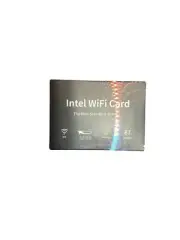 WiFi 6E Wireless Card Intel AX201NGW Tri-Band 5400Mbps Network Adapter