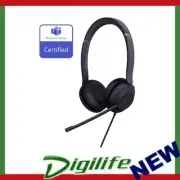 Yealink UH37 Dual Teams Headset, USB-C To USB-A, Noise-Canceling Microphones