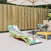 Outdoor Multi Color Sun Lounger Cushion with Oxford Fabric Garden Seat Cushion for Sofa Furniture Decoration