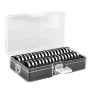 Stainless Steel Ring Sizer Measuring Tool with Storage Box for Accurate Finger Sizing well