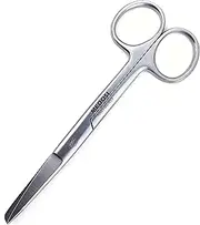 Medical Surgical Dressing Scissor Straight - Professional Nurses First Aid Dissection Scissors - Dental Vet Wound Dressing Bandage Tools (Dressing Scissor Straight)