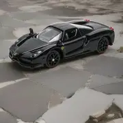 Bburago 1:64 Ferrari Enzo Black Diecast Sports Car Model Car Gift Collectible