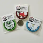 Official Set of Pokémon Patches - Sprigatito, Fuecoco, Quaxly, Nintendo Live PAX