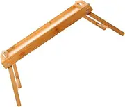 SEWOART Folding Bamboo Bed Table Tray Laptop Desk Breakfast Serving Space-Saving Multi-Functional