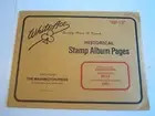 NOS - WHITE ACE STAMP ALBUM PAGES SUPPLEMENT BP-12 BOOKLET PANES FOR 1991