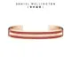 【Daniel Wellington】DW 手環 Emalie 限量經典雙色手環 櫻桃紅(DW00400013)