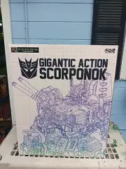 Transformers Sentinel Gigantic Action Scorponok G1 Megazarak Headmast TOMY