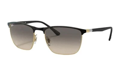Ray-Ban Chromance RB3686 187/32 Black on gold Sunglasses