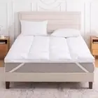 3 Inch White Goose Feather Mattress Topper,California King Size Feather Bed Topp