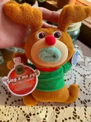 Sing a Ma Jigs Reindeer We Wish You a Merry Christmas Mattel NEW w/Tags Gift