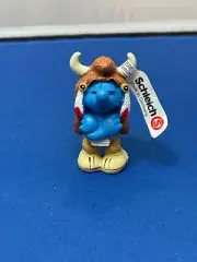 Schleich Peyo Indian SMURF Figures 2006 Rare Native American Lot of 7