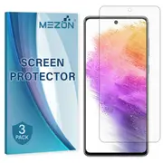[3 Pack] Samsung Galaxy A73 5G Premium Clear Edge-to-Edge Full Coverage Hydrogel Screen Protector Film by MEZON (Galaxy A73 5G, Hydrogel) – FREE EXPRESS