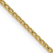 20 Inch 14K 1mm D/C Open Franco Chain