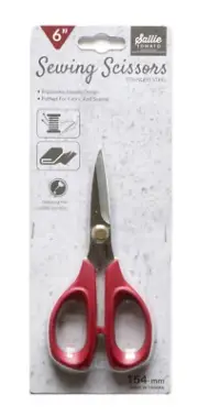 Sallie Tomato 6 Inch Sewing Scissors STS73