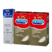 在飛比找蝦皮商城優惠-Durex杜蕾斯 超薄裝 保險套 24入裝+Durex杜蕾斯