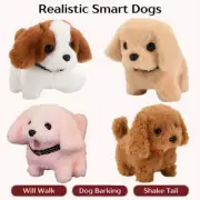 Realistic Walking Talking Plush Robot Dog Toy Electric Smart Pet Gift