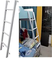 Bunk Ladder Metal Bunk Bed Ladder Loft Ladders, Universal Safety Step Ladder for Hanging Twin Bunks Bed, Hook-on Climb Ladders for Camper/Apartments (Size : 116cm) (140cm)