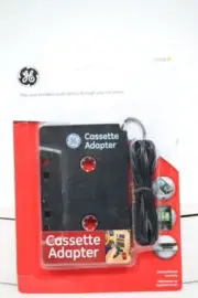 GE Car Cassette Tape Adapter Converter for CellPhone MP3 MP4 iPod Touch Nano