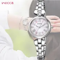 在飛比找PChome24h購物優惠-CITIZEN 星辰 wicca 太陽能手鍊型淑女錶(KP5