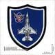空軍F-16機種章(第5聯隊)(藍色版)