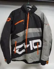 Mens Choko Quantum Floatation Snowmobile Jacket Orange M Medium 192121 CLEARANCE