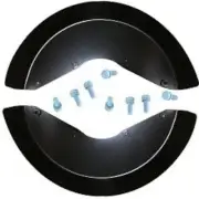 Hendrickson S-36224-4430 Brake Dust Shield Pan22, Bendix Adb22 X Lt for Wabco