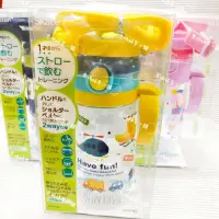 在飛比找蝦皮購物優惠-日本SKATER寬底吸管杯(370ml)水杯 水壺《恩媽婦嬰