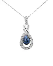 Le Vian Blueberry Sapphire 14K 0.48 ct. tw. Diamond & Sapphire Pendant