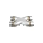 1 piece of Redback 409 Stainless Steel Exhaust X Pipe - Twin 76mm 3"