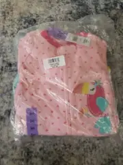 Koalababy Infant Baby Girls Love Birds Bodysuit Sleeper Footie Pajamas 3 M NWT