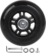 Mxfans 90mm Luggage Suitcase Replacement Wheels Axles Deluxe Repair Kit with Screws
