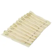 YZSIFRM Bulk Nylon Zippers for Sewing 10 Pcs 16 inch Purses Zipper - Beige Zi...